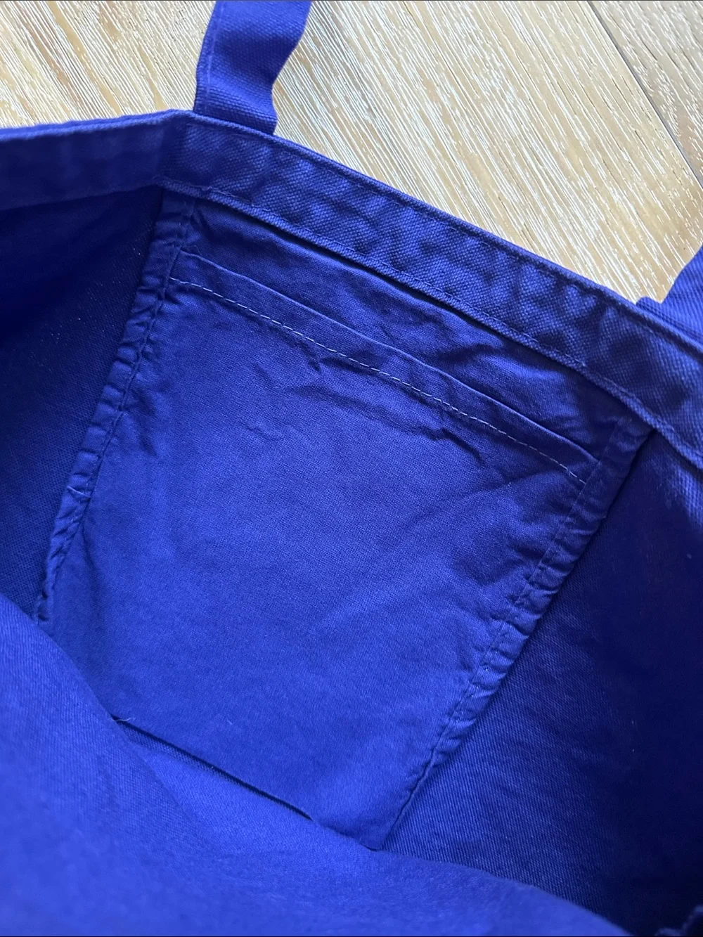The New Yorker 100th Anniversary Blue Canvas Tote